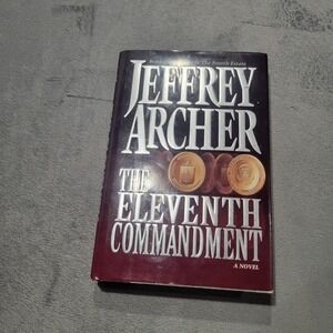 Jeffrey Archer Hardcover Book Maroon The Eleventh Commandment Thriller 1 Edition